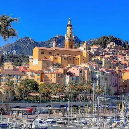 Rose 3-plage- Climatisation Appartement Menton
